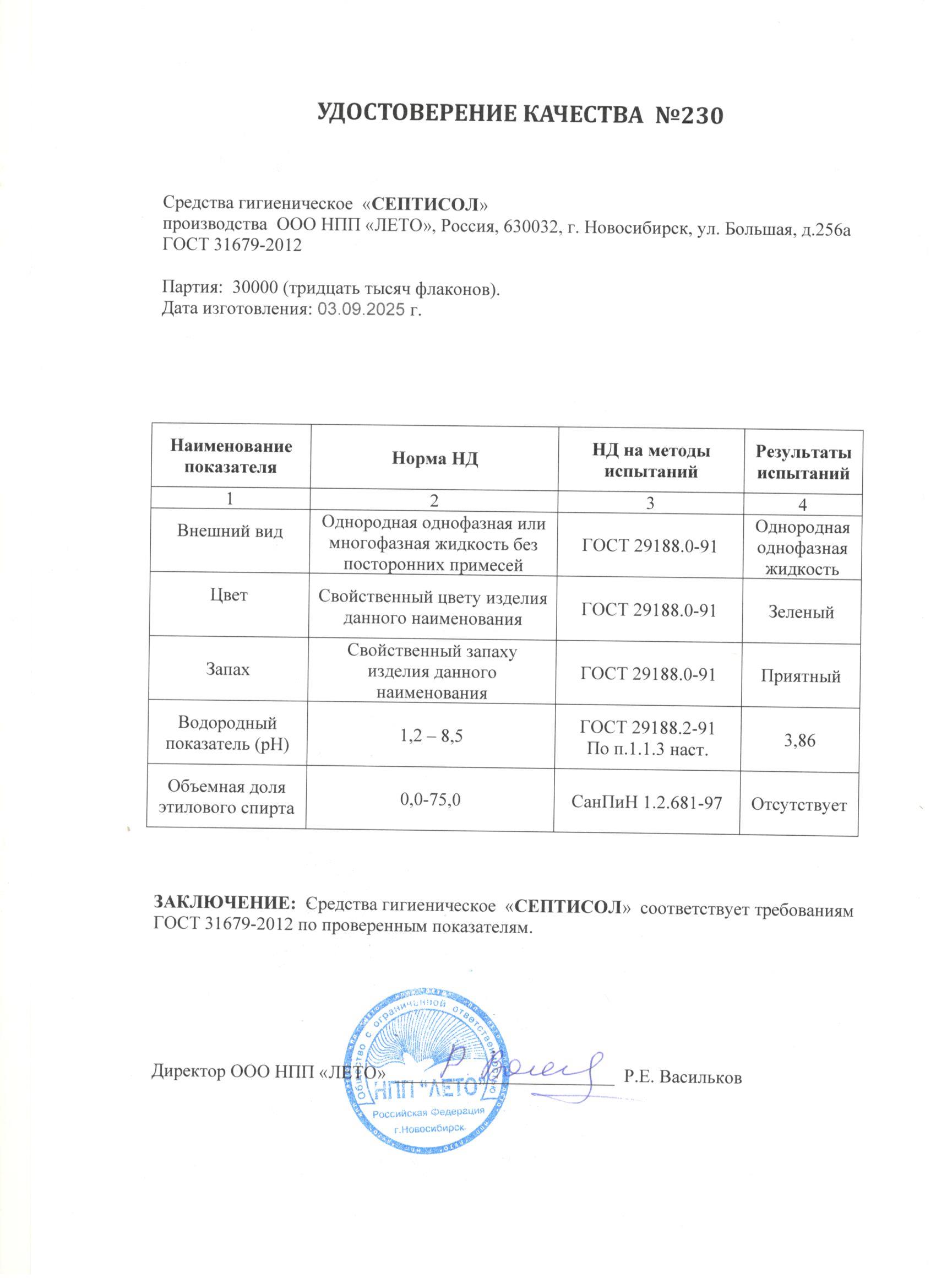 Паспорт №092025
